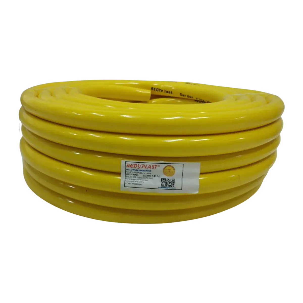 Premium Garden Hose Pipe Yellow 3/4" 30 M.