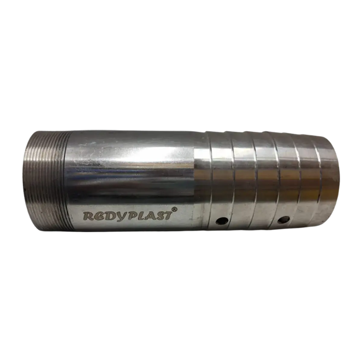 SS Hdpe Nipple CNC Threading 3"