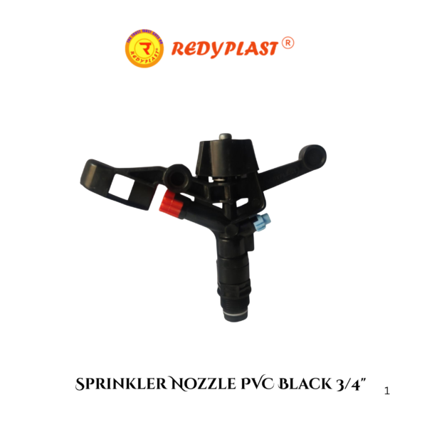 REDYPLAST® SPRINKLER NOZZLE PVC Black 3/4"