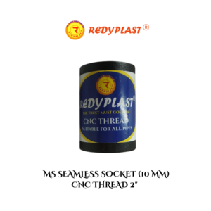 REDYPLAST® MS SEAMLESS SOCKET (10 MM) CNC THREAD 2" BLUE