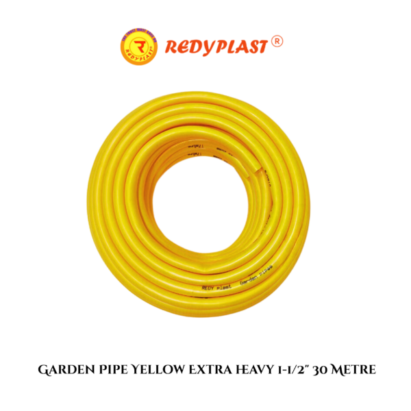REDYPLAST® GARDEN PIPE Yellow Extra Heavy 1-1/2" (30 Metre)