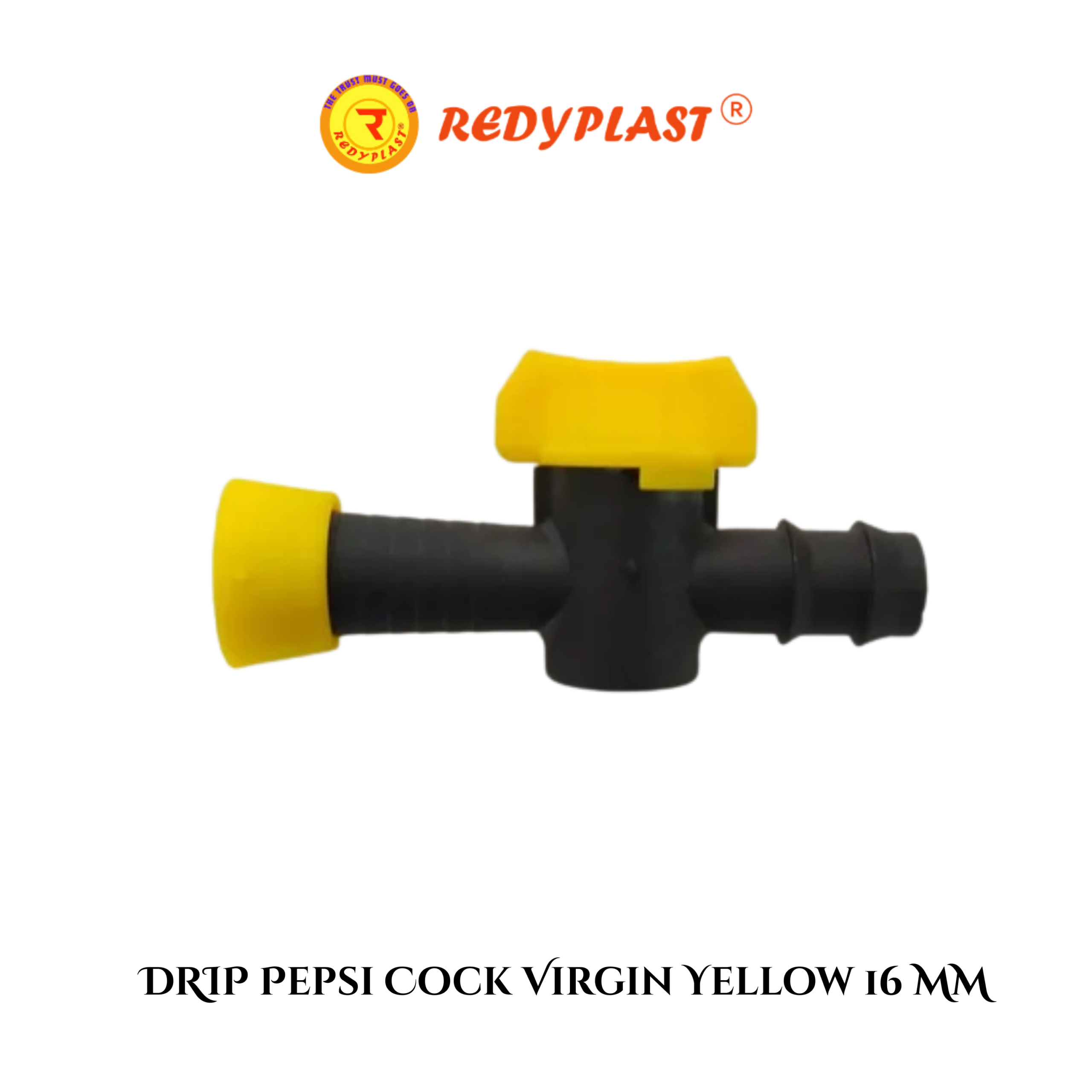 REDYPLAST® DRIP PEPSI COCK Virgin Yellow 16 MM