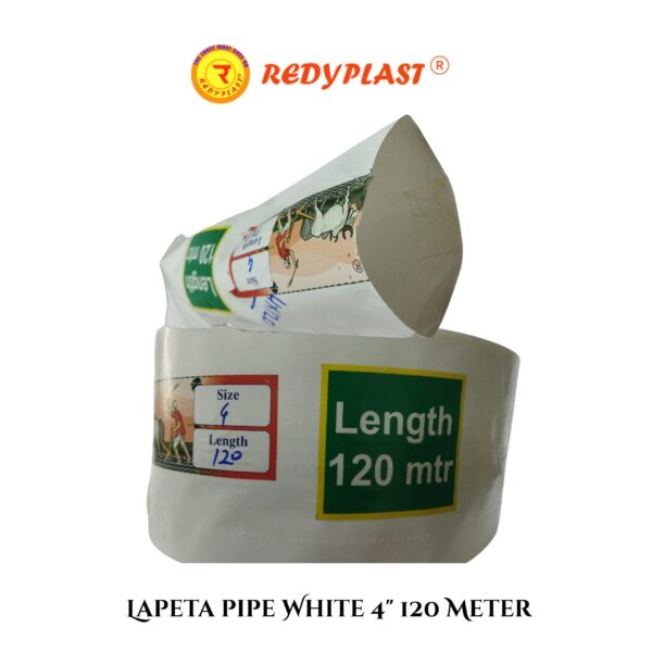 REDYPLAST® LAPETA PIPE White 4" (120 Meter)
