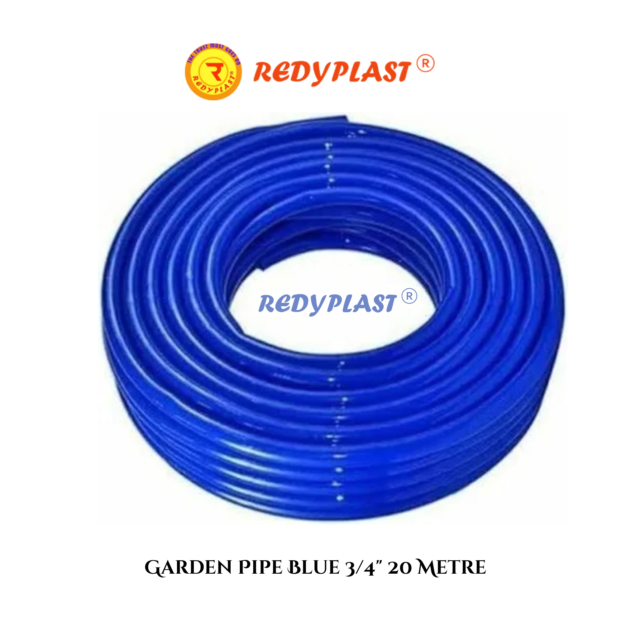 REDYPLAST® GARDEN PIPE Blue 3/4" (20 Metre)