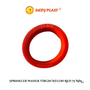 REDYPLAST® SPRINKLER WASHER Virgin Nylon Red 75 MM