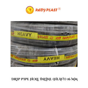 REDYPLAST® DRIP PIPE Inline (Hole) 16 MM Heavy