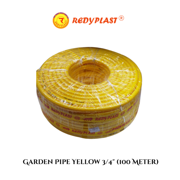 REDYPLAST® GARDEN PIPE Yellow 3/4" (10 Meter)