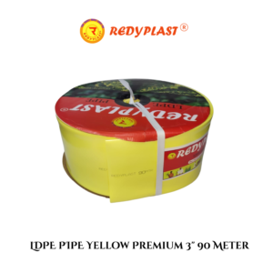 REDYPLAST® LDPE PIPE Premium Yellow 3" (90 Meter)