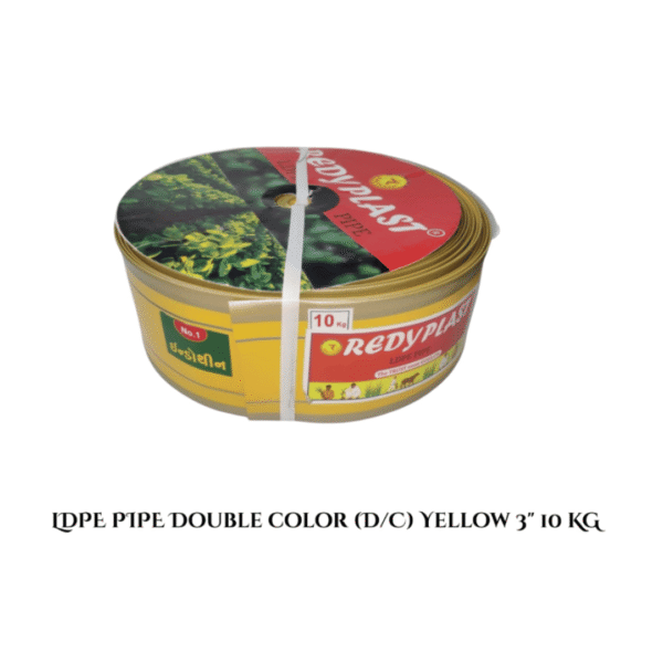 LDPE Pipe Double Colour (DC) Yellow 3 10 Kg