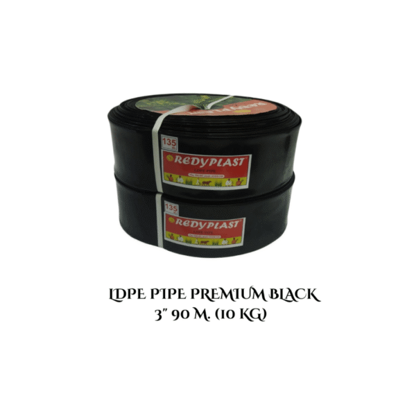 LDPE Pipe Premium Black 3 90 meter (10 kg )