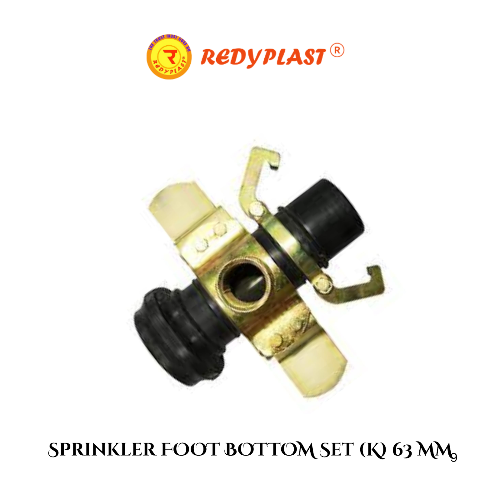 REDYPLAST® SPRINKLER FOOT BOTTOM Set (K) 63 MM
