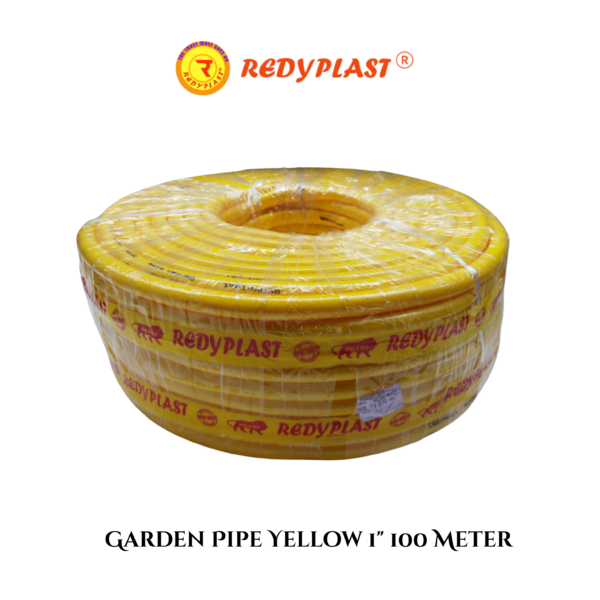 REDYPLAST® GARDEN PIPE Yellow (100 Meter)