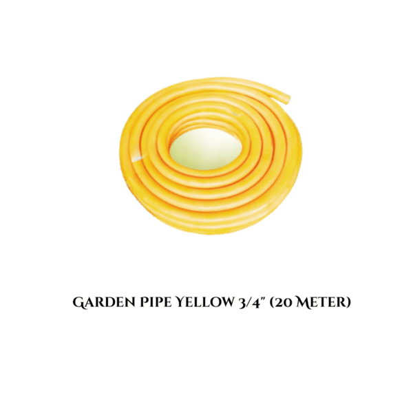 Garden Pipe Yellow 3/4 (20 Meters )