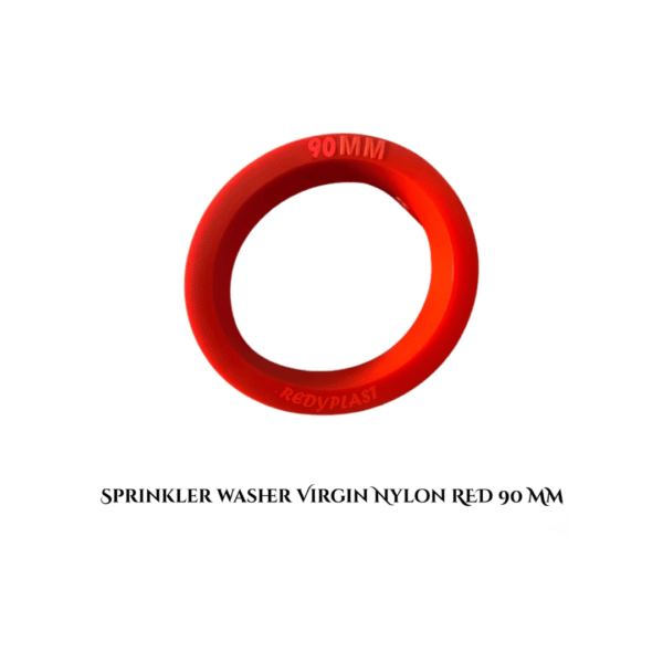 Sprinkler Washer Virgin nylon red 90 MM